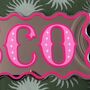 Wavy Edge Disco Mirror Sign, thumbnail 4 of 4