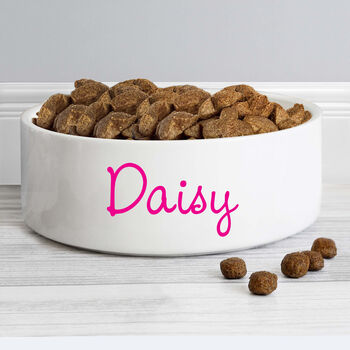 Personalised Name Dog Or Cat Bowl, 3 of 12