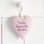 Personalised Hanging Heart Valentines Gift For Wife, Girlfriend, Fiancee, thumbnail 5 of 12