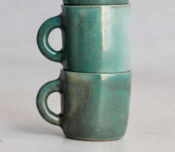 Handmade Japanese Jade Mug, 6 of 8