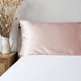 Silk Pillowcase Gift Box Pink 100% Pure Soft Mulberry Silk Satin Standard Double Luxury Sleep, thumbnail 3 of 6