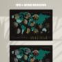 Scratch Off Wine Map World, thumbnail 7 of 7