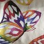 Large Butterfly Pure Silk Scarf, thumbnail 2 of 3