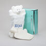 Personalised Embroidery Bear Hot Water Cover. Boxed, thumbnail 8 of 9