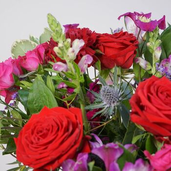 The 'Scarlett' Guernsey Fresh Wildflower Bouquet, 3 of 4