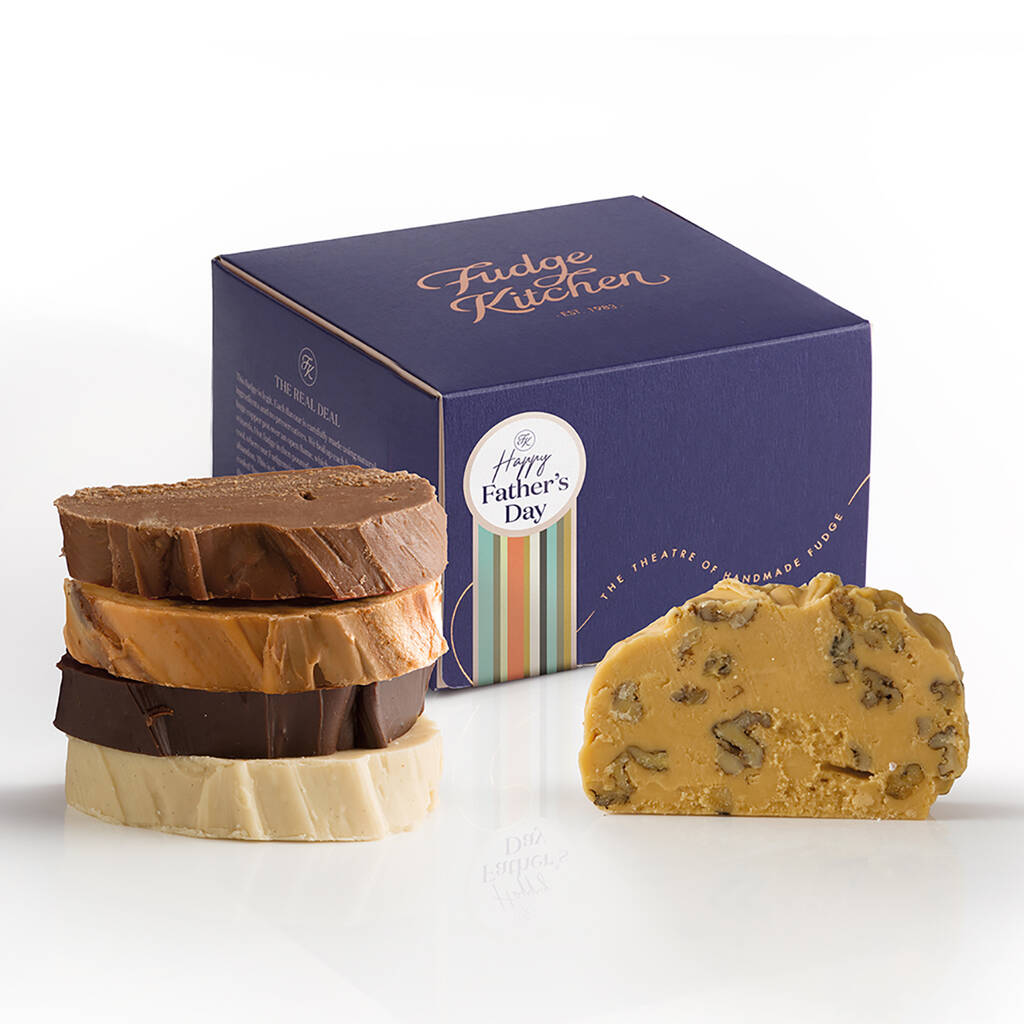 Father's Day Vegan Fudge Selection By Fudge Kitchen