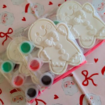 Paint Your Own Gingerbread Man Craft Kit, 2 of 2