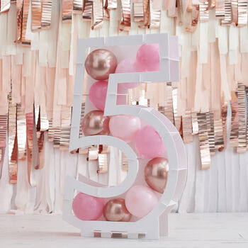 balloon mosaic birthday happy number notonthehighstreet