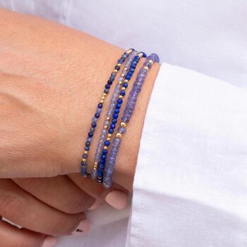 Skinny Lapis Lazuli Bracelet, 8 of 8