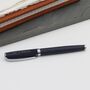 Personalised Marshall Navy Rollerball Pen, thumbnail 2 of 5