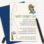 Fishing Dad Fathers Day Card, thumbnail 1 of 3