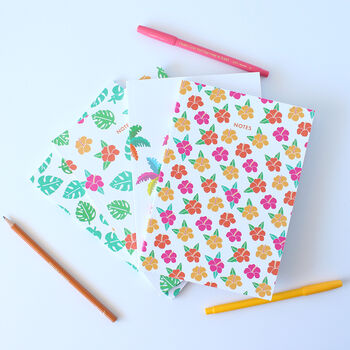 Hibiscus Flower Tropical Notebook, 4 of 8