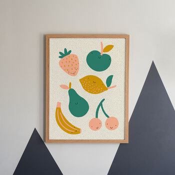 Illustrated Fruit Print, 2 of 2