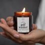 Golf Wanker Candle With Matches, Father's Day Gift, thumbnail 3 of 11