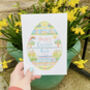 'Happy Easter' Personalised Card, thumbnail 2 of 3