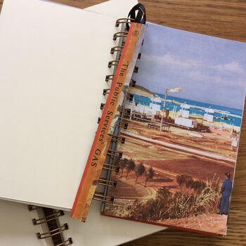 'Gas' Upcycled Notebook, 4 of 6