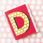 Mini D Alphabet Card, thumbnail 1 of 5