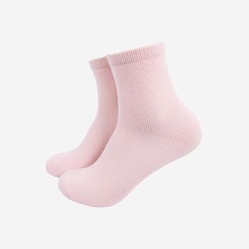 Pure Cashmere Luxury Ankle Socks Ethically Sourced Light Pink, 4 of 4