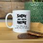 Personalised Shine Jesus Shine Teacher Mug, thumbnail 1 of 2