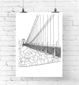Iconic Structures Line Art Prints, 4 of 4