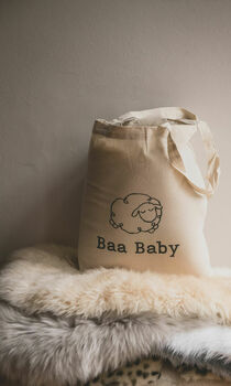 Baa Baby Pram Style Sheepskin Pram Liner Latte Shorn, 3 of 6