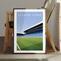 Leeds United Elland Road Revie/East Stand Poster, thumbnail 1 of 7