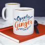 Openly Ginger Mug, thumbnail 2 of 4