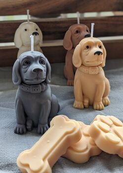 Large Dog Candle For Dog Lover Decor, 3 of 6