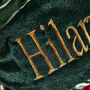 Personalised Luxury Jingle Bell Christmas Stocking, thumbnail 3 of 10