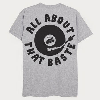 All About That Baste Men's Christmas T Shirt, 4 of 6