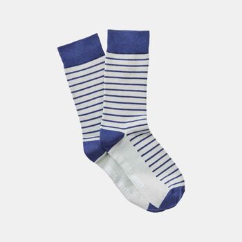 Men's Three Pair 'Skyscraper' Bamboo Sock Gift Box, 3 of 5