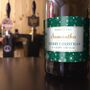 Personalised Christmas Prosecco Green, thumbnail 2 of 2
