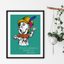 Alice In Wonderland The Mad Hatter Art Print, thumbnail 1 of 4