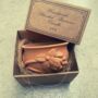 Terracotta Rose Clay Pot Candles Handmade Box Of Four, thumbnail 3 of 4