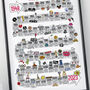 75th Birthday Personalised Print The Road To 75, thumbnail 4 of 10