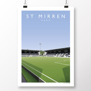 St Mirren Park Poster, 2 of 8