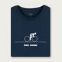 Paris Roubaix Cycling Navy Long Sleeve Top, thumbnail 3 of 5