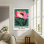 French Flower Market Botanical Art Print, thumbnail 2 of 3