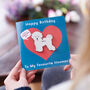 Personalised Birthday Dog Breed Card Sent Direct, thumbnail 2 of 12