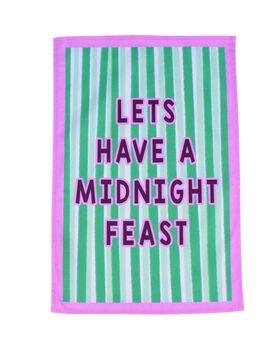 Lets Have A Midnight Feast Tea Towel, 2 of 5
