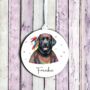 Personalised Black Labrador Hippie Dog Decoration, thumbnail 1 of 2
