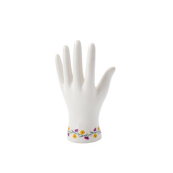 The Flower Market Mini Ceramic Hand Ring Holder, 5 of 5