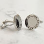 Father Of The Bride Round Cufflinks, thumbnail 3 of 4