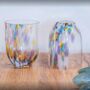 Bright Splash Glass Tumblers, thumbnail 6 of 6
