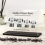Personalised Daddy’s Dream Team Newcastle F.C. Fan Plaque, thumbnail 1 of 2