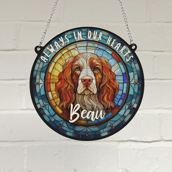 Cocker Spaniel Memorial Suncatcher, 2 of 8