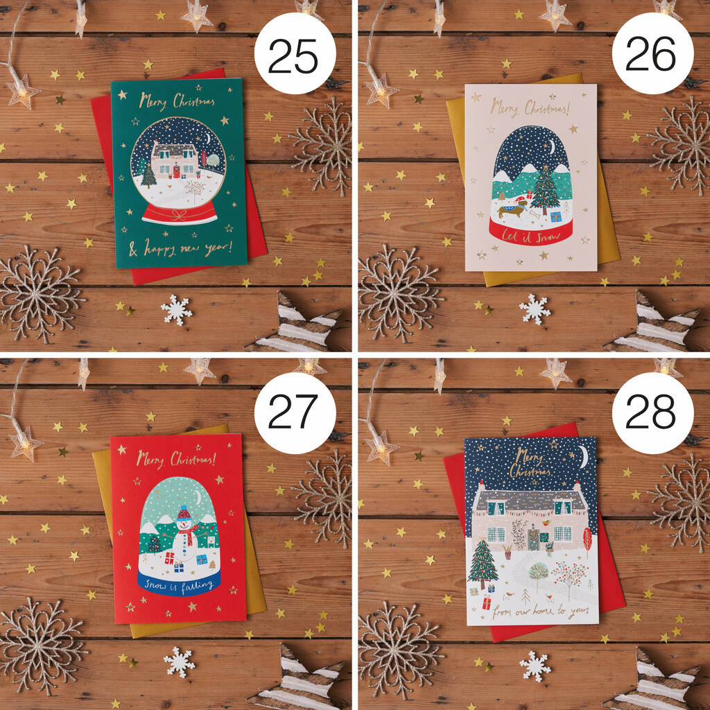 Christmas Card Packs Multiple Designs To Choose From By Jessica Hogarth
