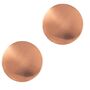 Handmade Solid Copper Verdigris Patina Coaster Set, Set Of Two, thumbnail 2 of 3