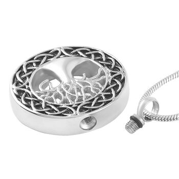 Tree Of Life Ashes Pet Urn Pendant Necklace, 2 of 5