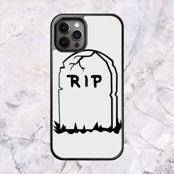 Halloween Grave Stone iPhone Case, 2 of 4